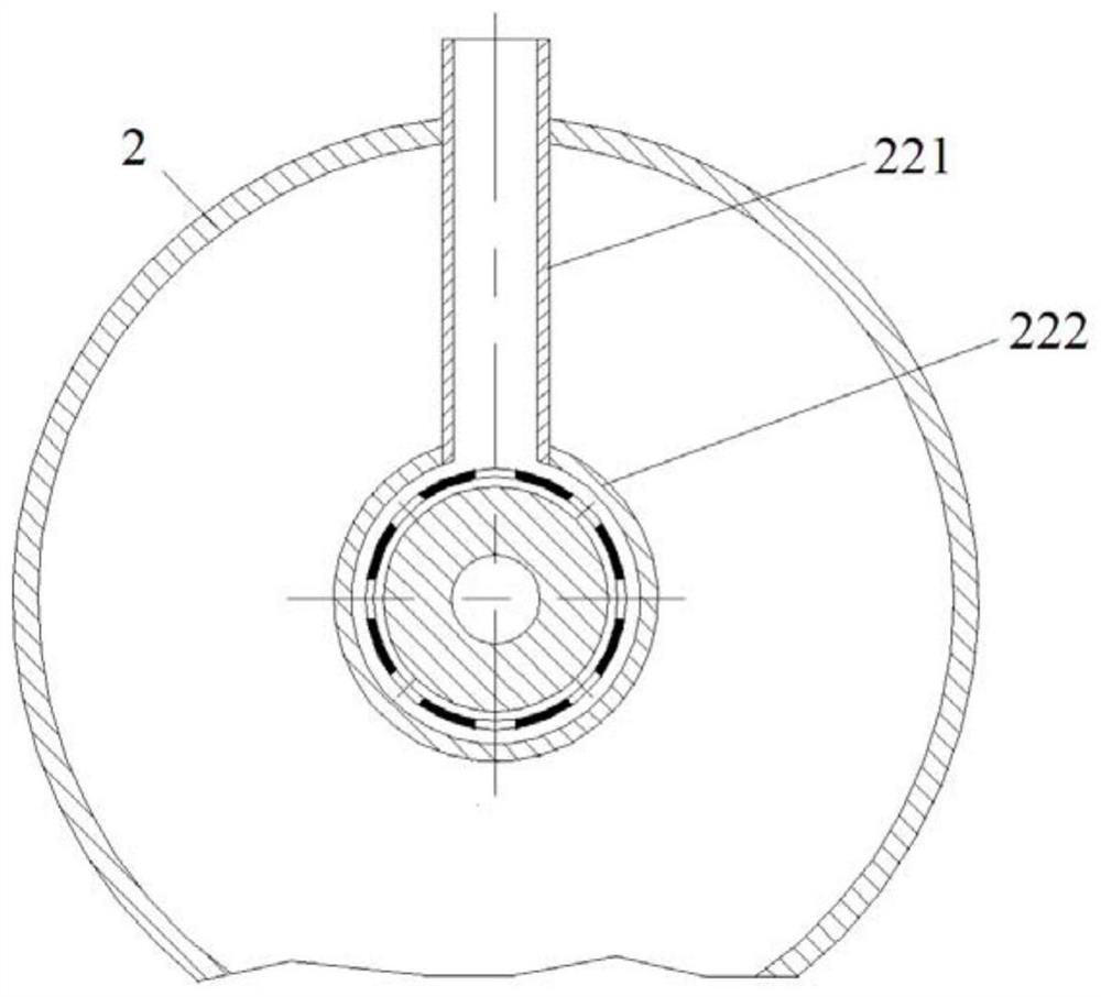 Sealing device for oil sealing and sand removal