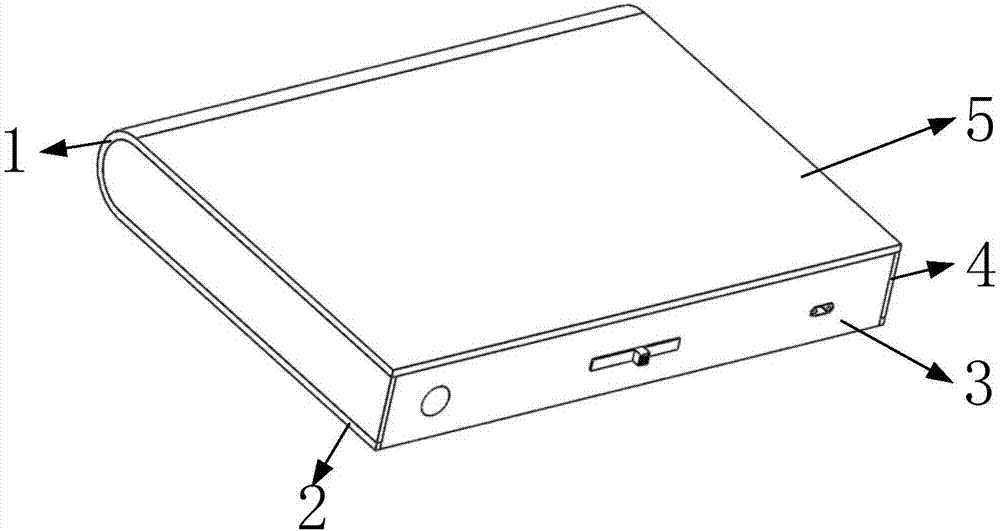 Loose-leaf notebook coded lock based on electric control