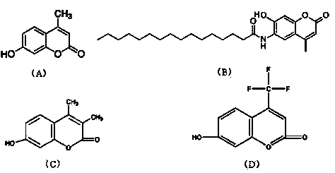 Method, substrate and reagents for alpha-N-acetylglucosaminidase activity detection