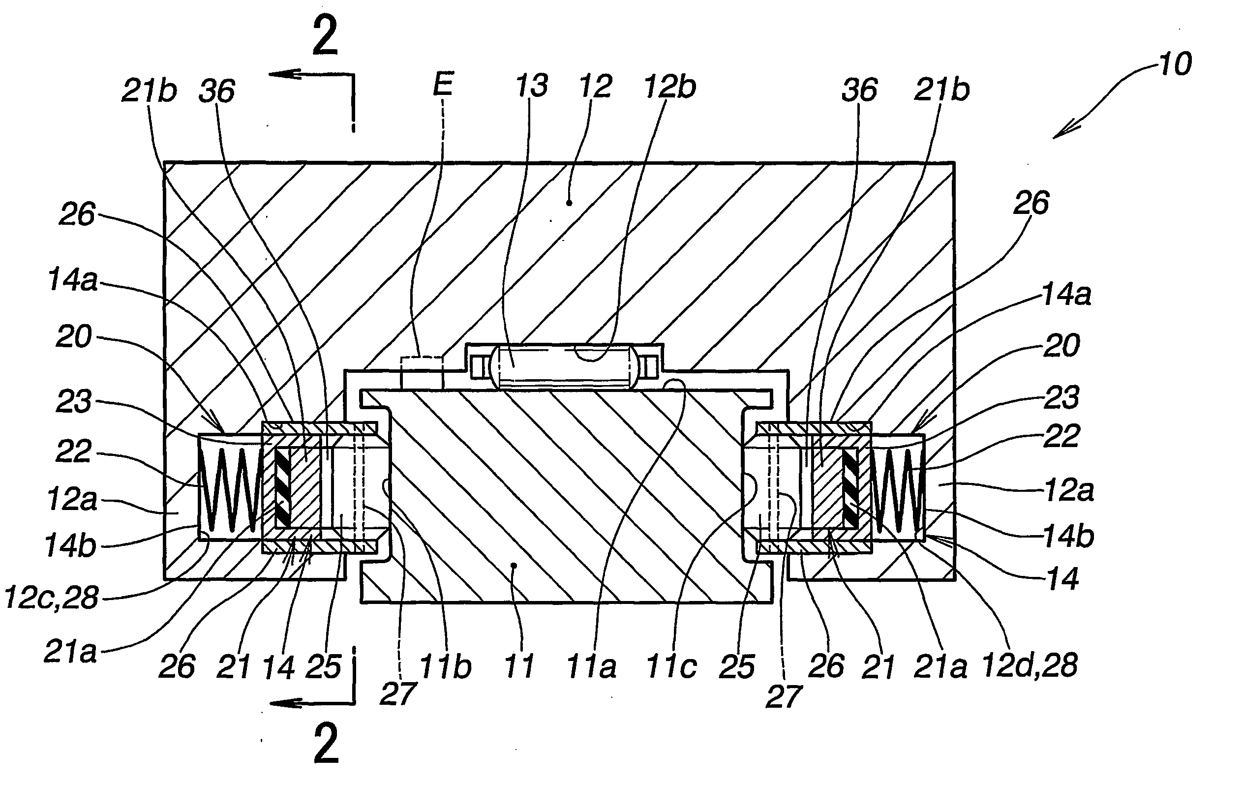 Drive device for ultrasonic linear motor