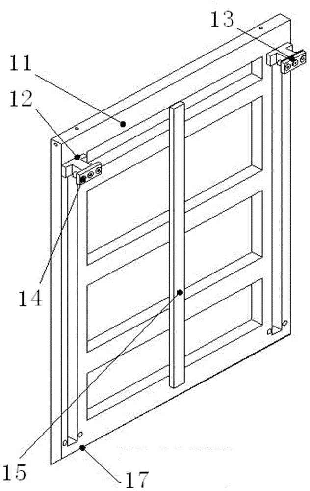 Cat ladder device for fire-fighting elevator