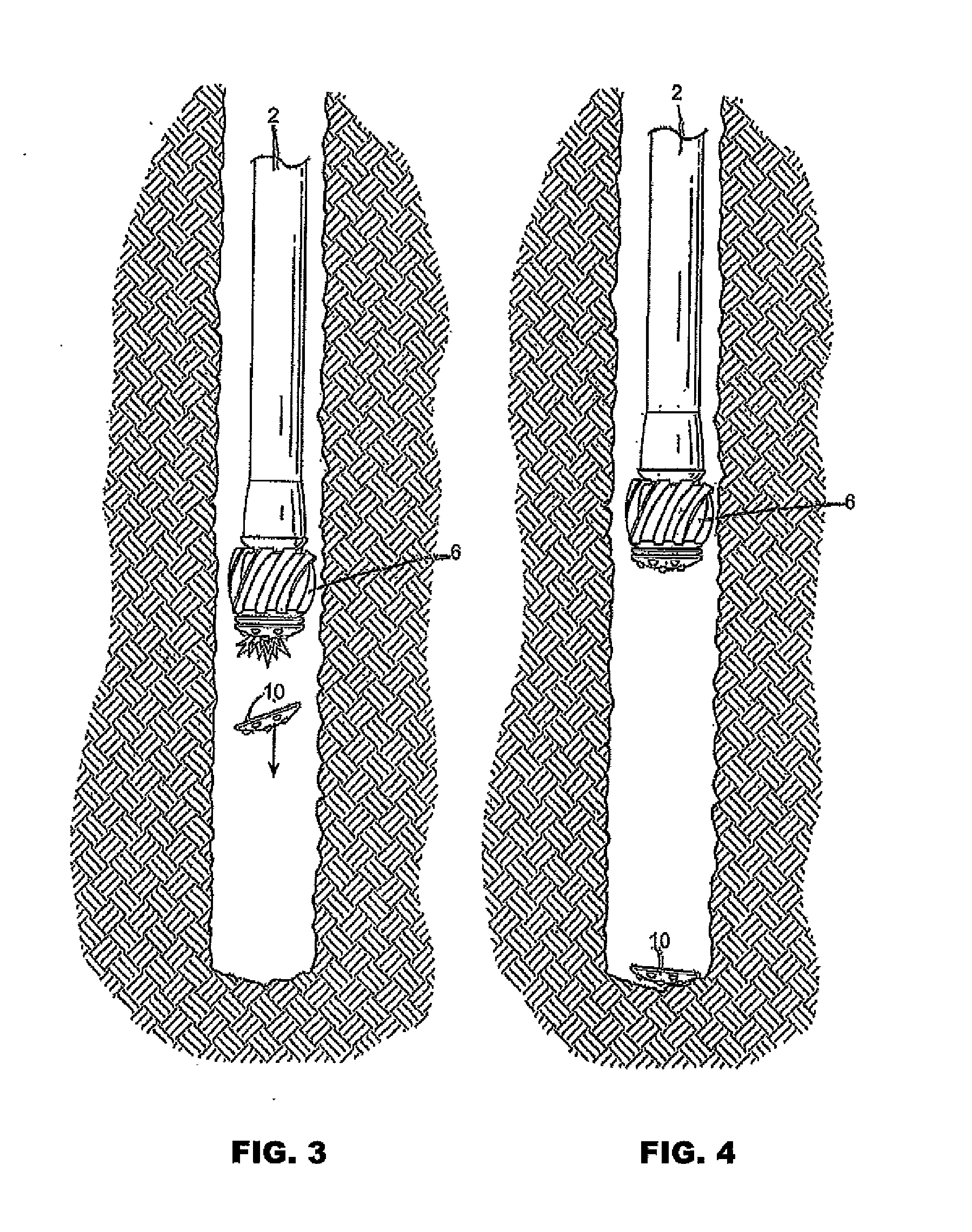 Drilling device and process