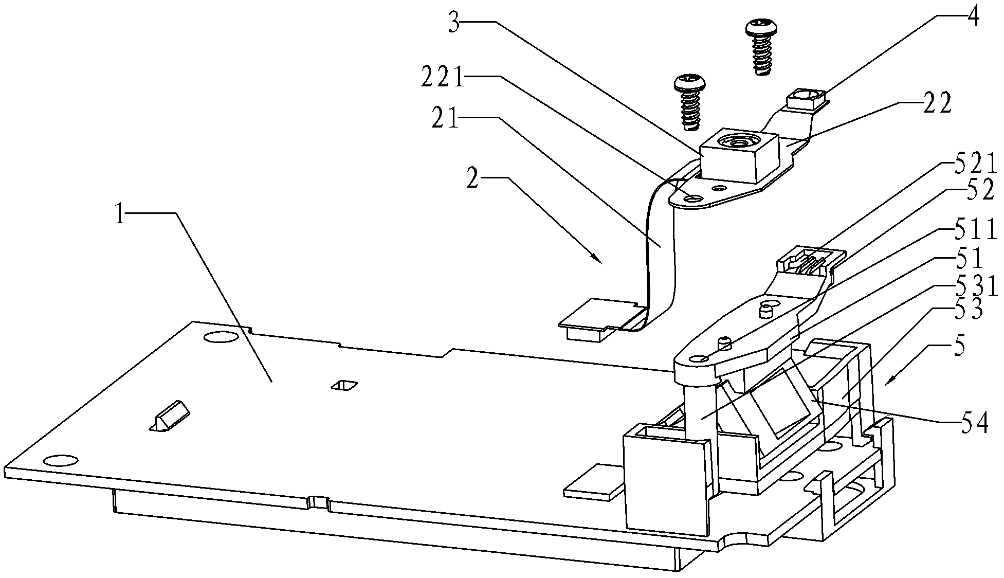 Electronic equipment with camera and flash lamp