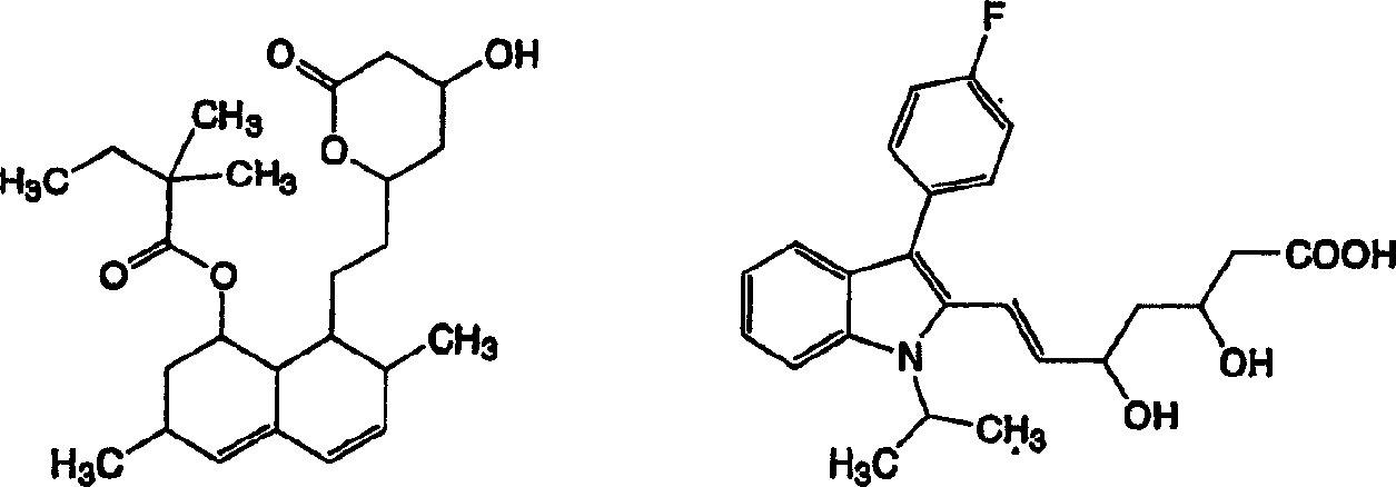 Medicinal composition for lowering blood lipid level