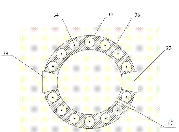 In-situ stress-temperature loading device for neutron diffraction technology