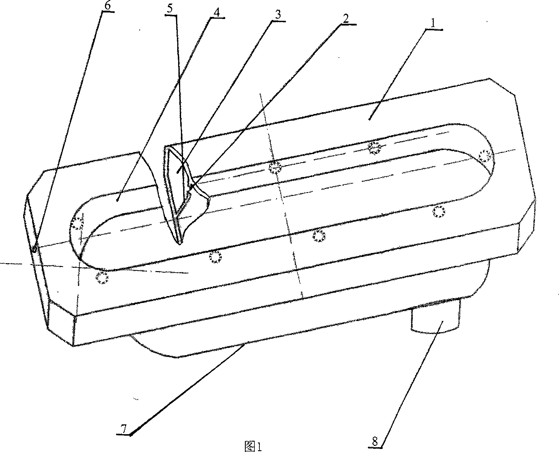 Pressure guiding bed-pan