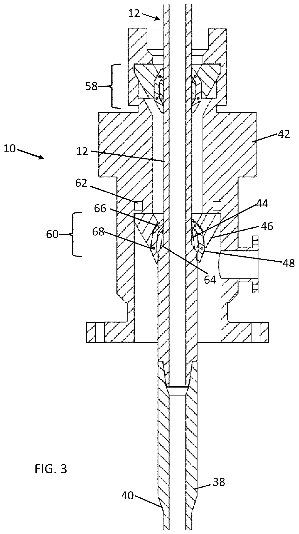 Borehole sealing device