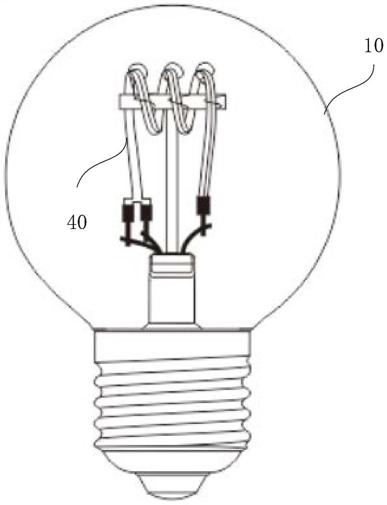 Color-controllable LED luminescent lamp