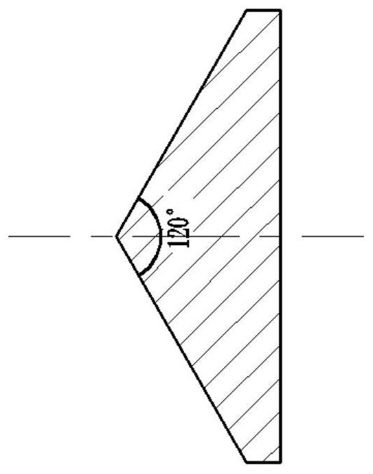 Composite absorber structure of total-absorption high-energy laser energy meter