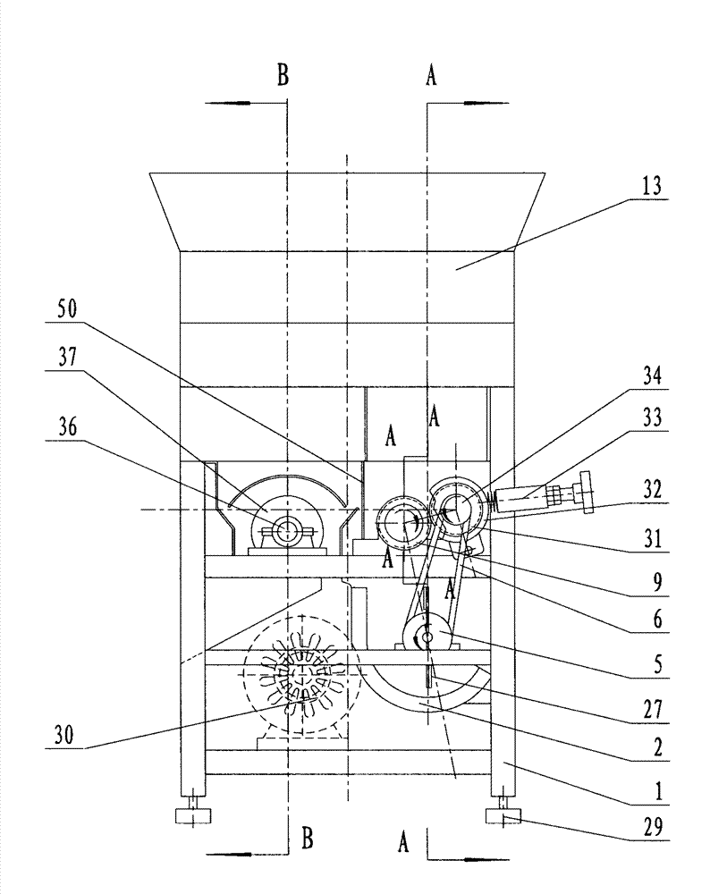 Corn husking and threshing combined machine