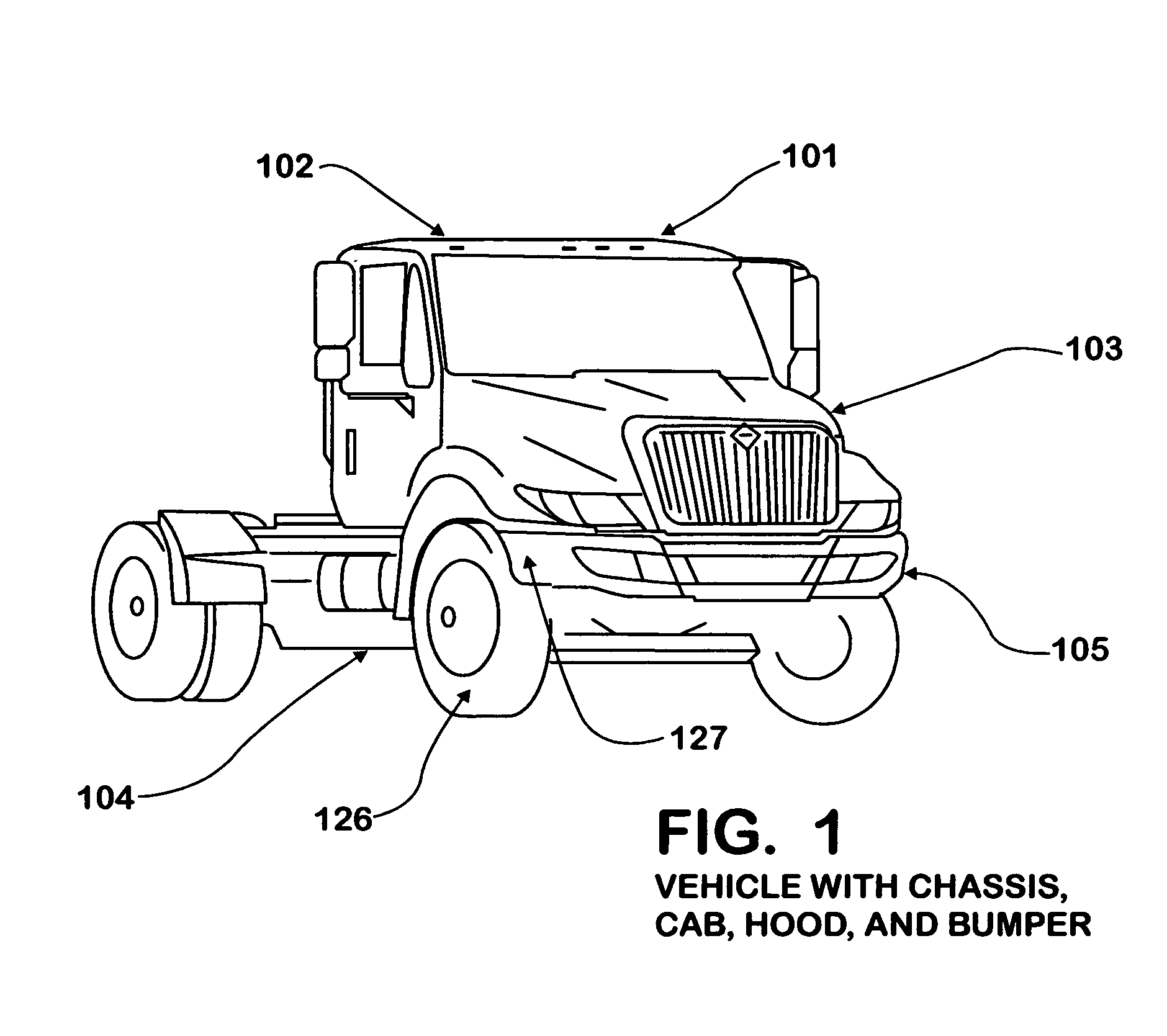 Rotating front bumper