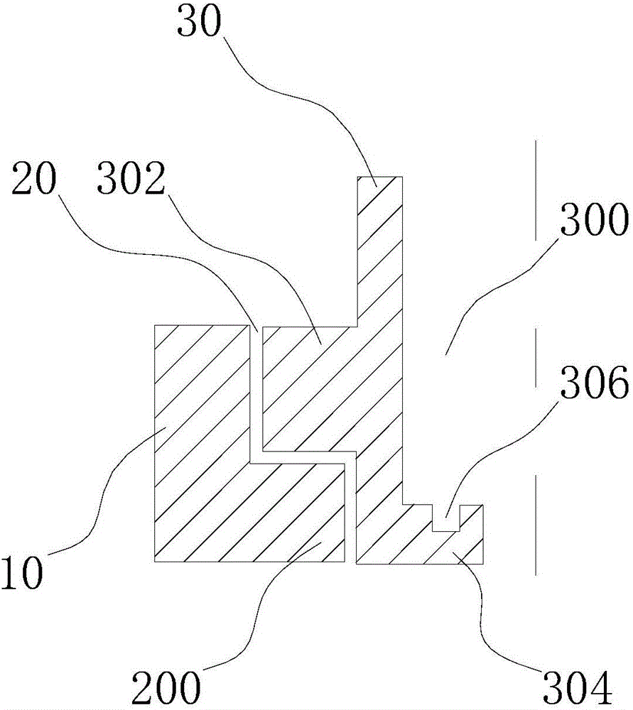 Temperature measurement structure of lithium ion battery