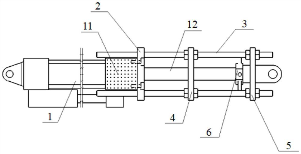 Control system fatigue test loading device