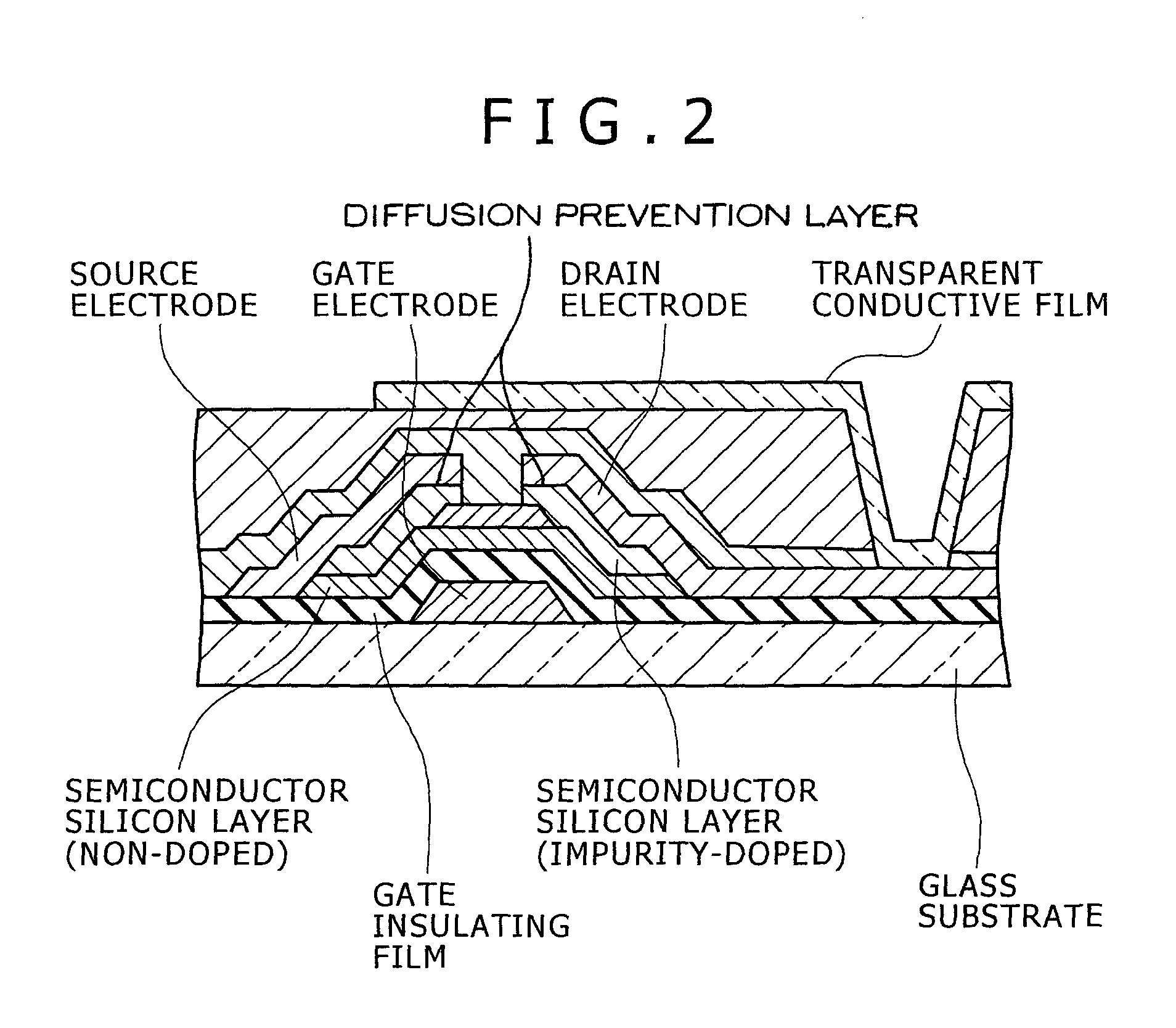 Thin film transistor substrate and display device