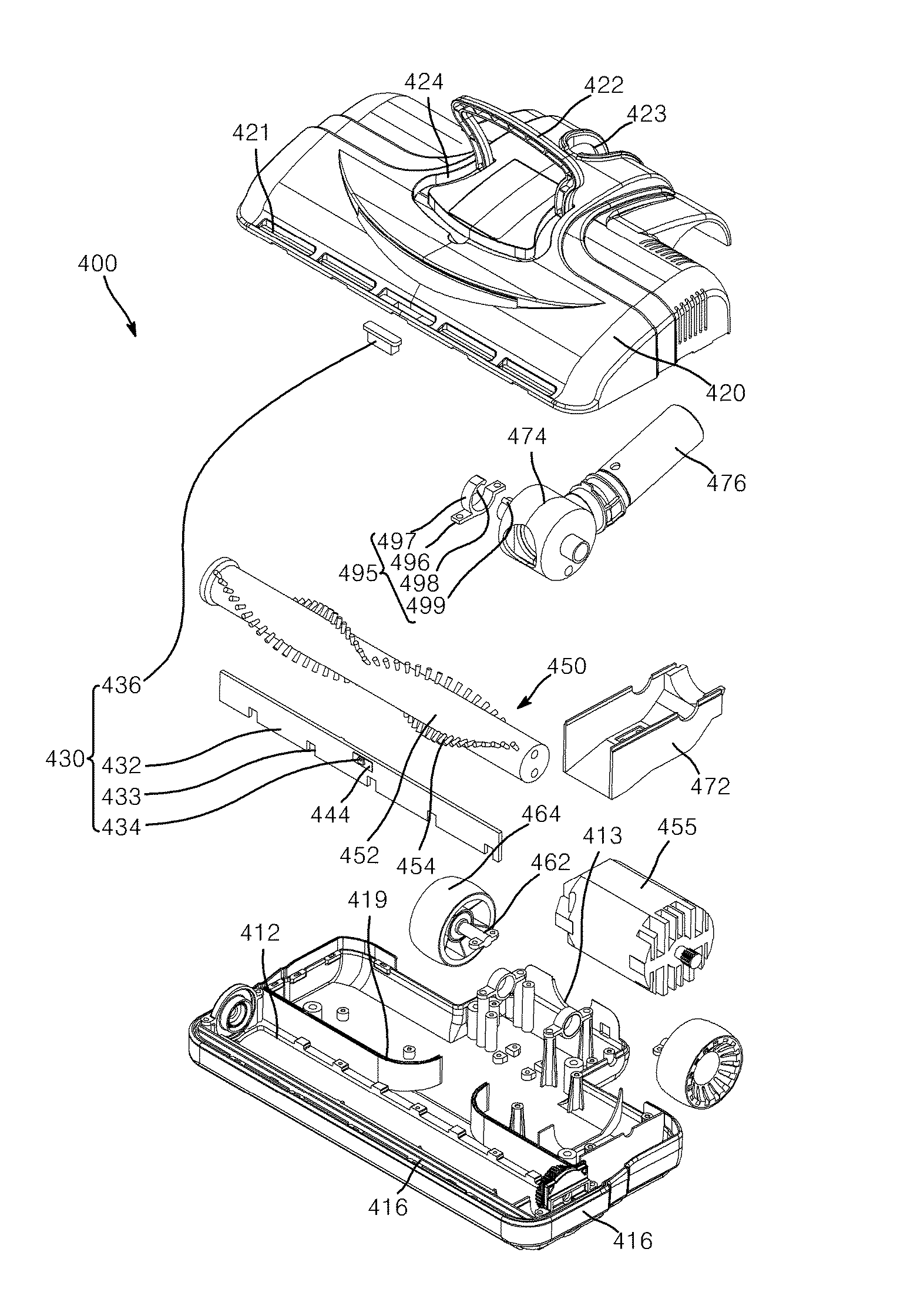 Cleaning nozzle assembly