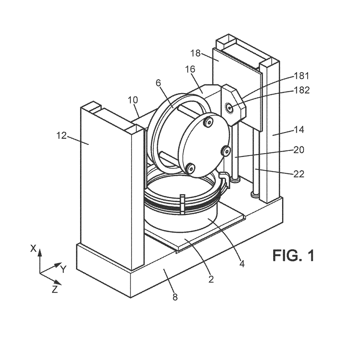 Electrohydraulic forming device