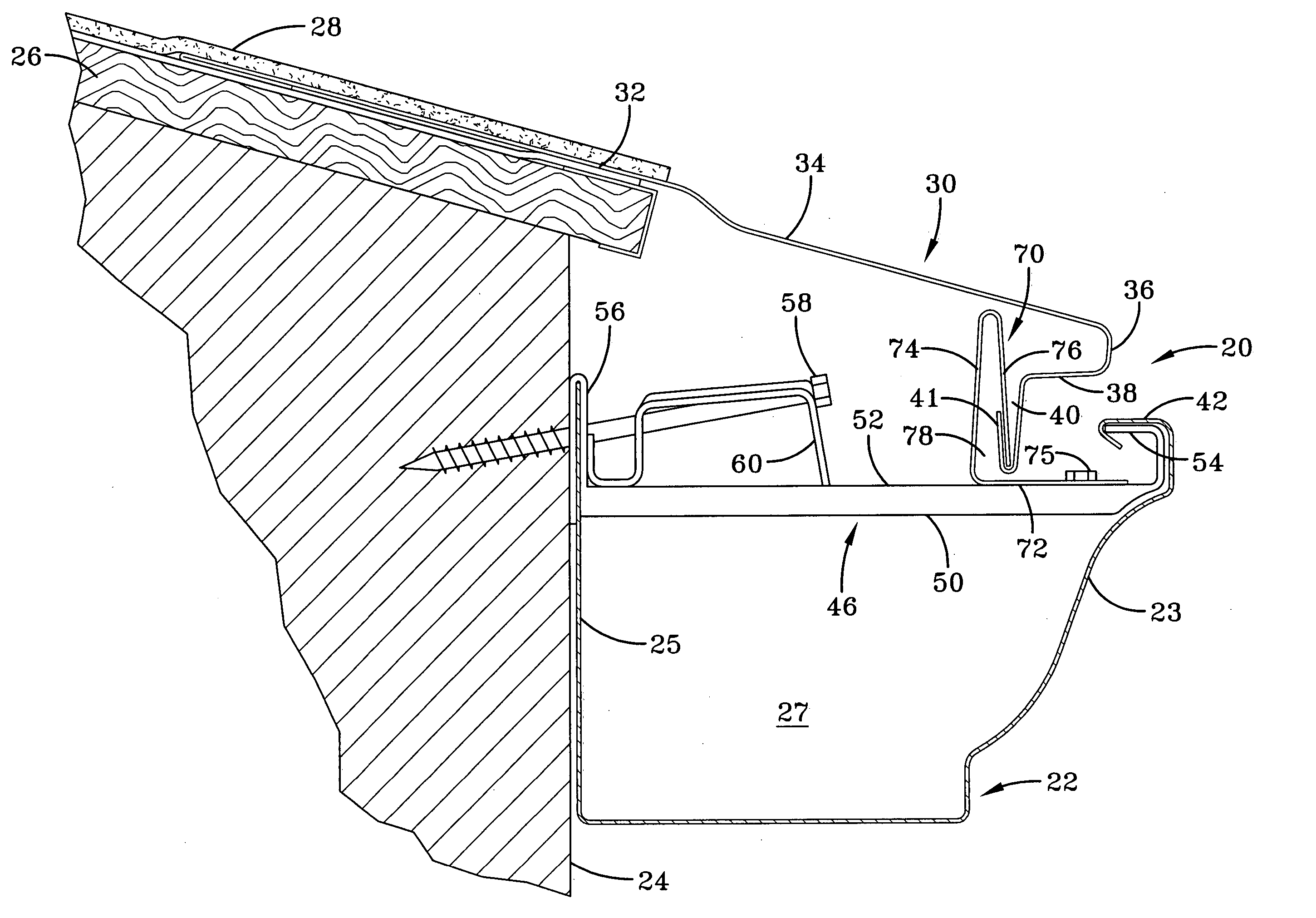 Gutter deflector shield