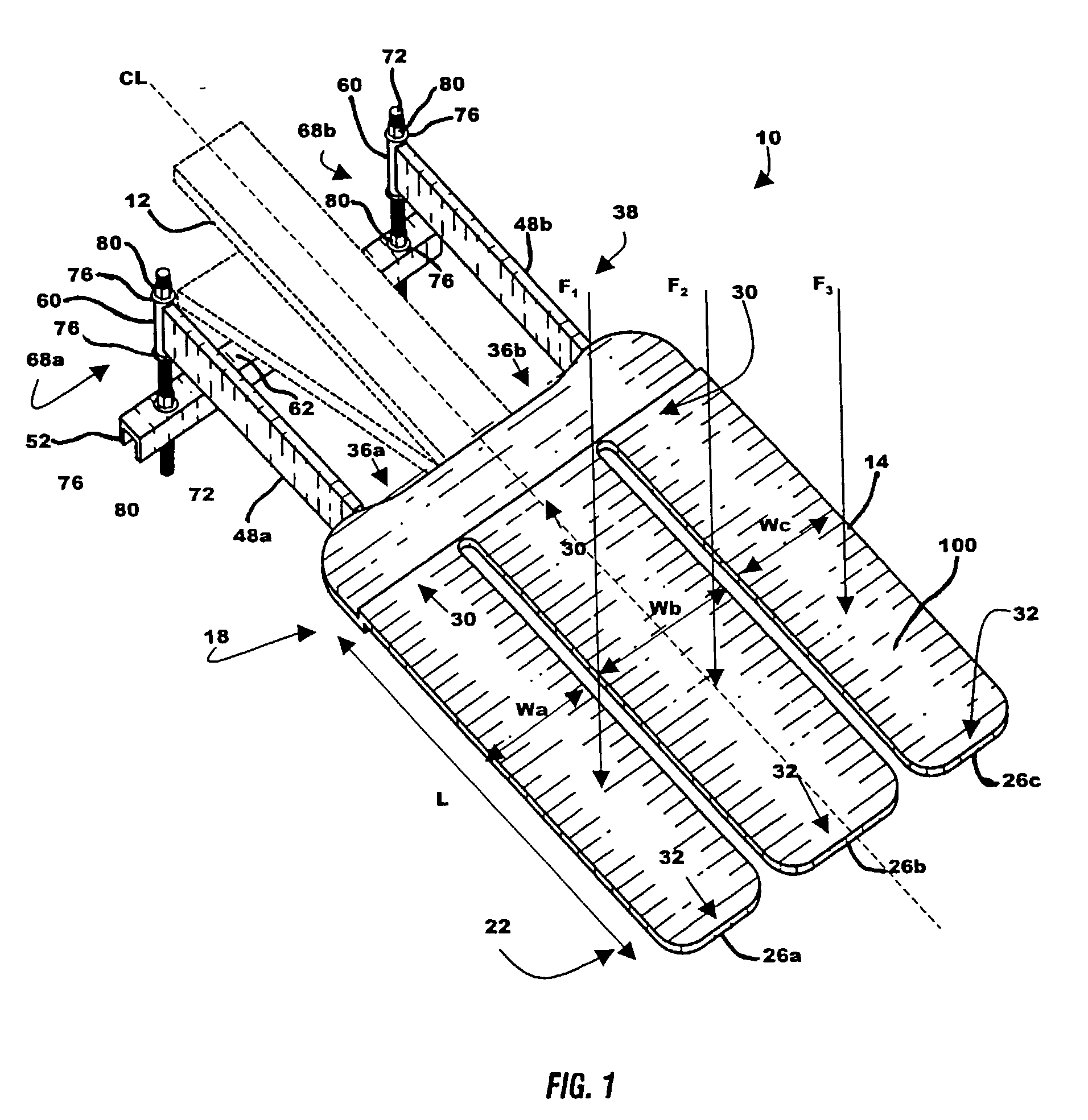 Multi-use pallet with torsion control for a printing machine