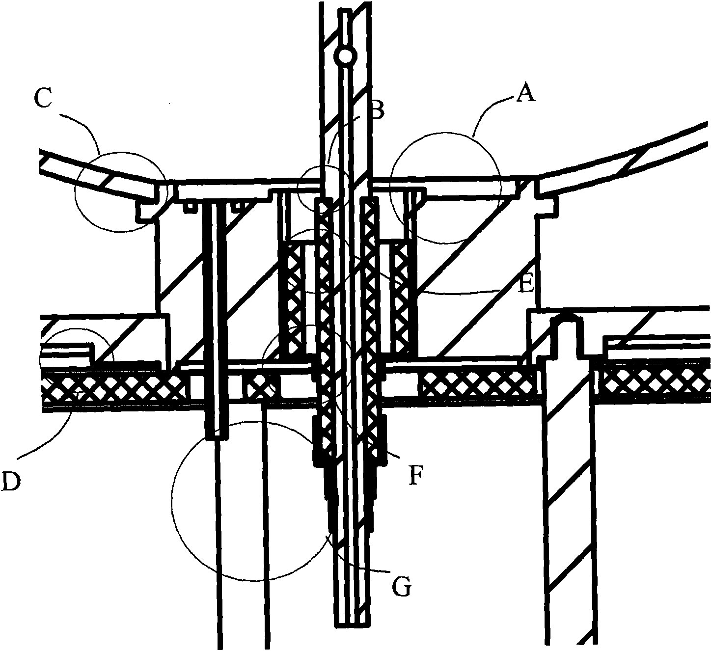 Detector device used for radiation monitoring