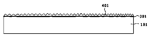 Method for manufacturing anti-slip glazed tile