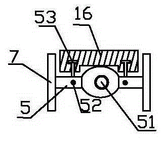 Electric tractor provided with single motor and driven through front axle and rear axle