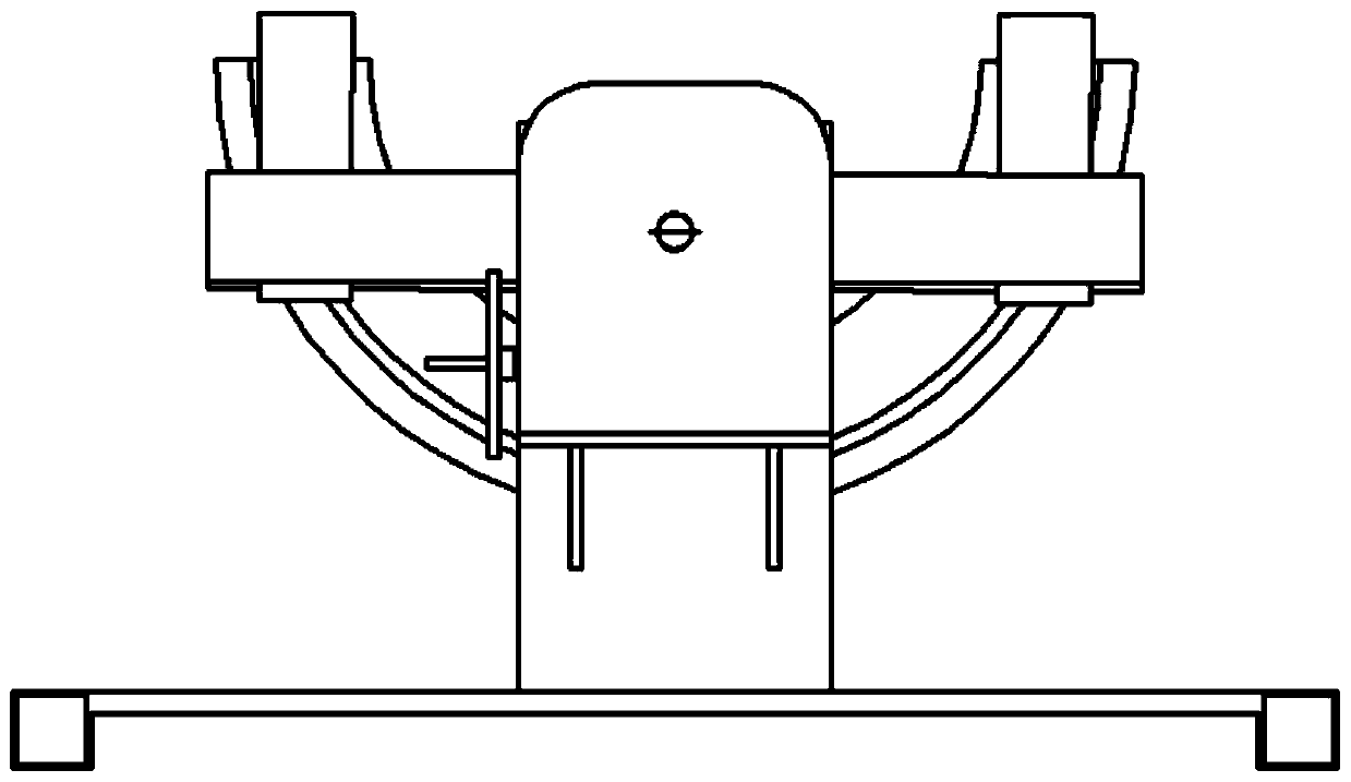 Nuclear power steam turbine bearing off-line turnover device