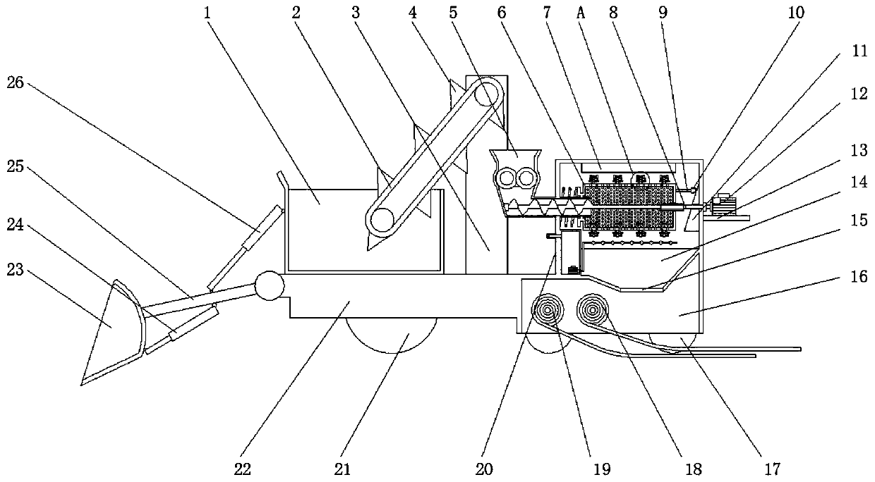 Heavy metal contaminated soil remediation device