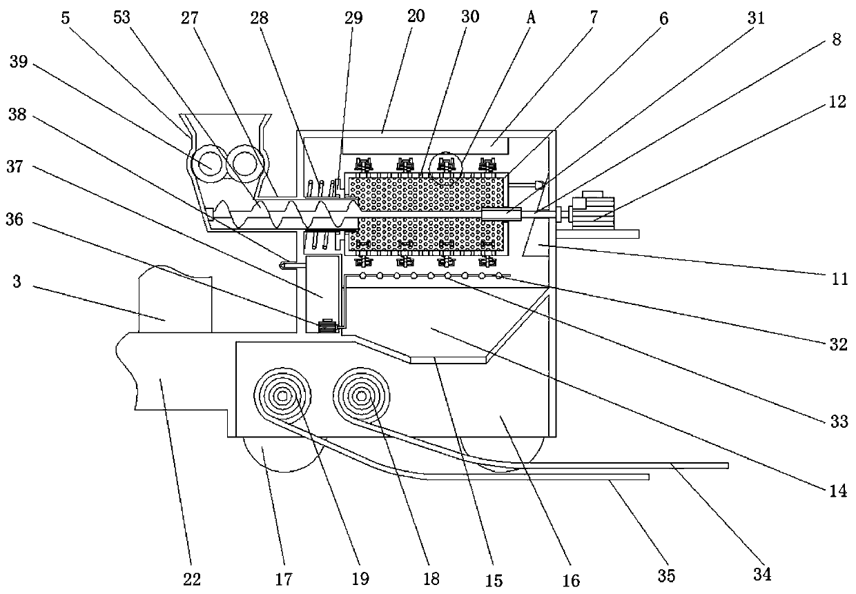 Heavy metal contaminated soil remediation device