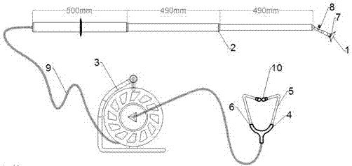 Portable GIS equipment insulation listening barrel