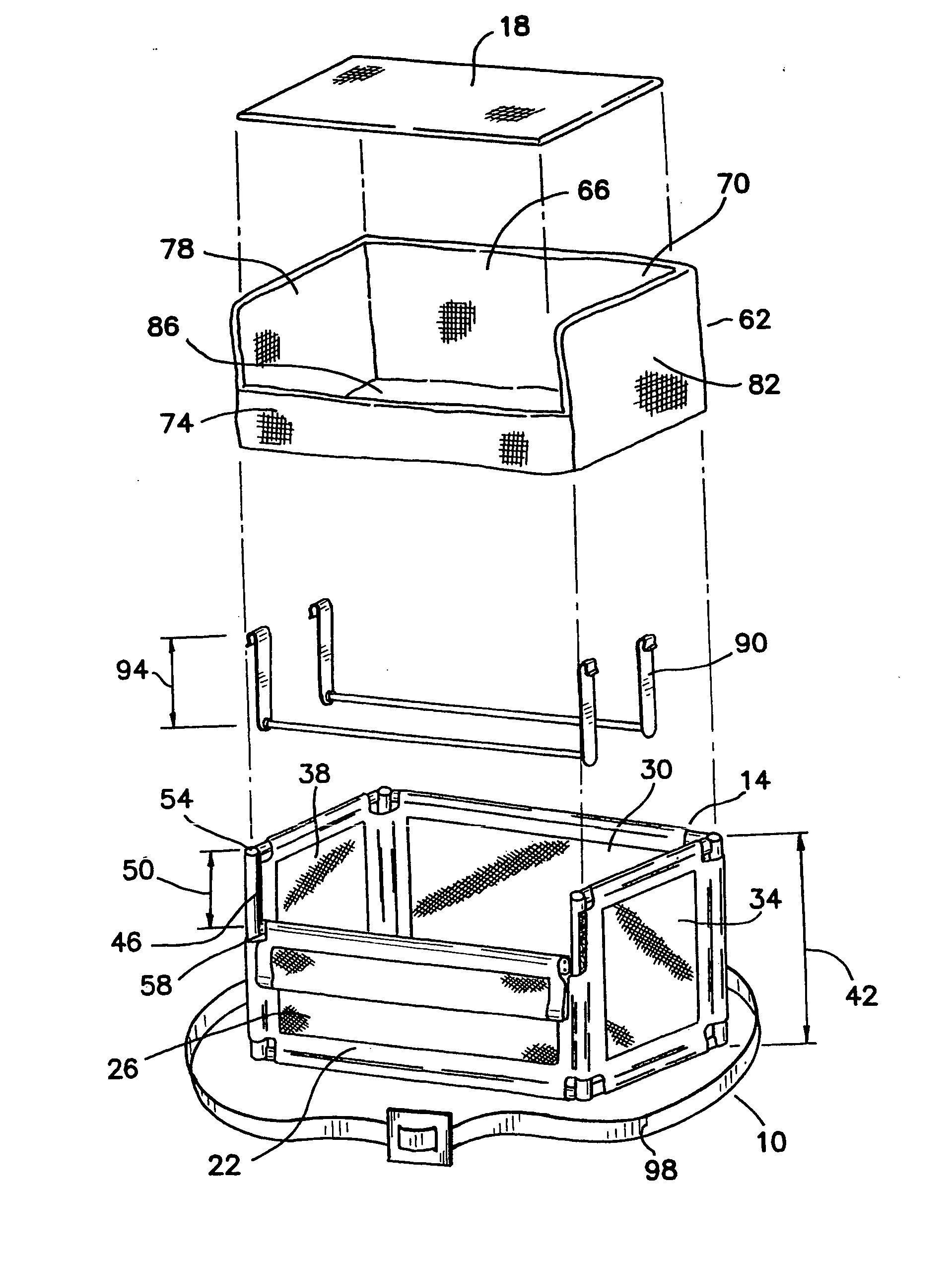 Multi-purpose convertible play yard