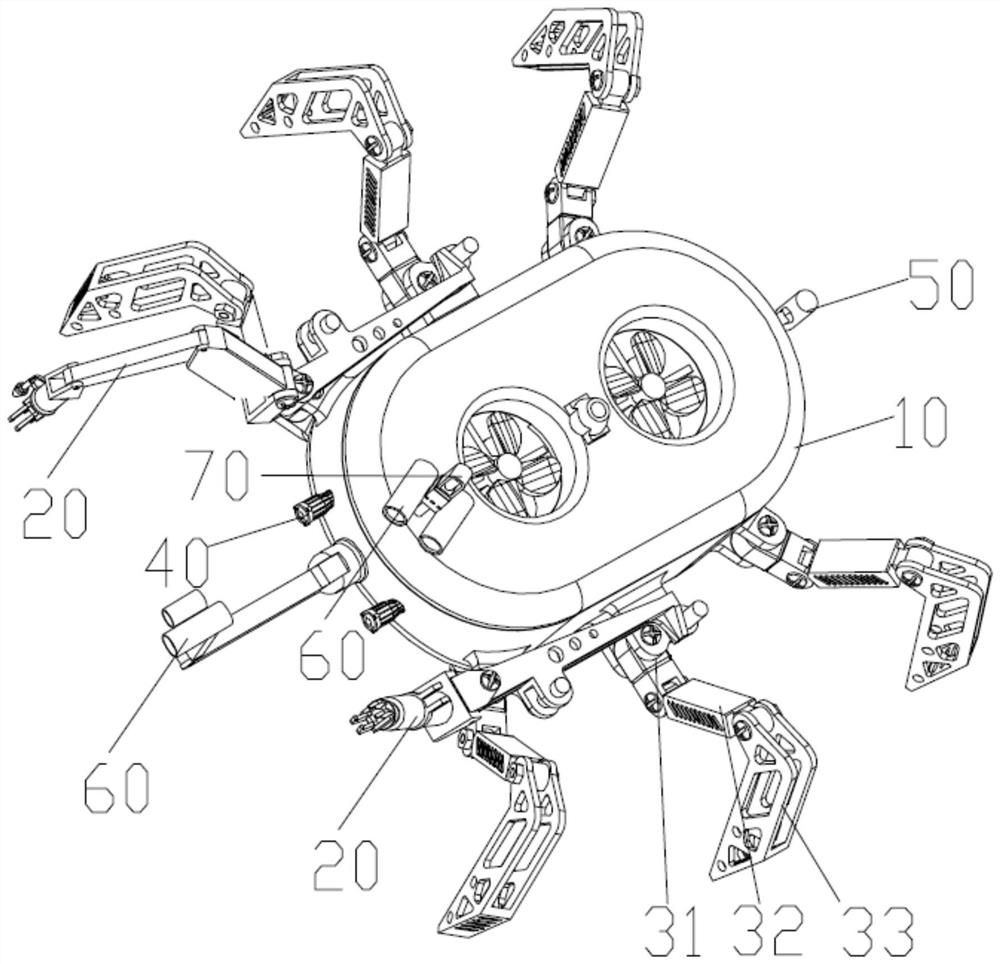 Underwater detection robot