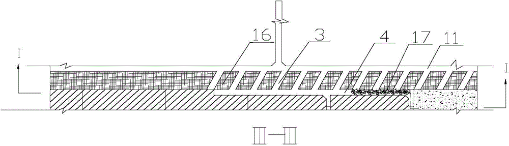 Pre-set space filling mining method without top column and bottom column