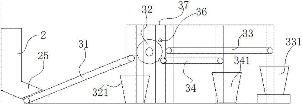 Classifying device used after fine crushing of waste metal and classifying method for classifying device