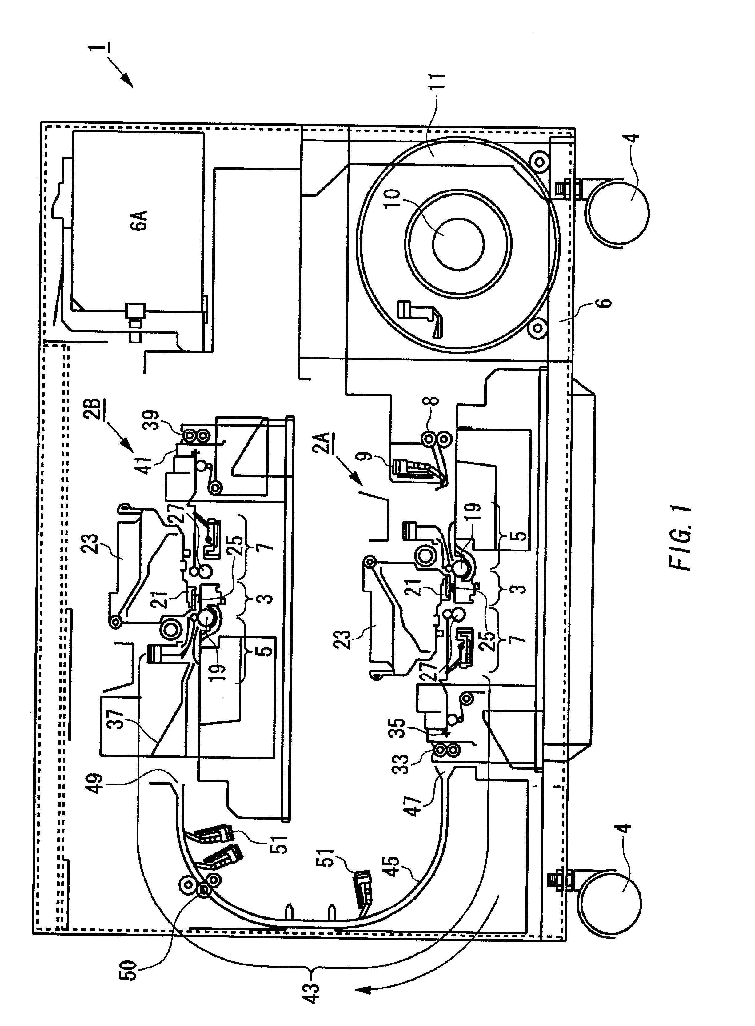 Double-sided printing apparatus