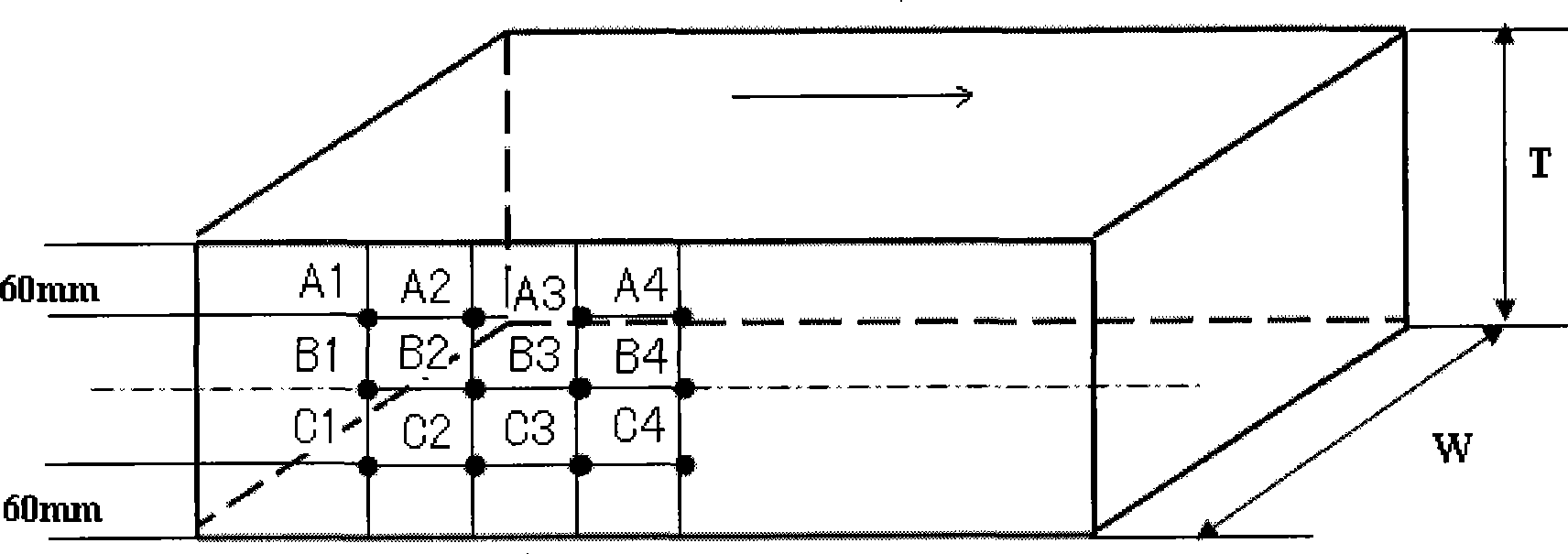 High-efficiency method for clearing surface defect of continuous casting plate slab