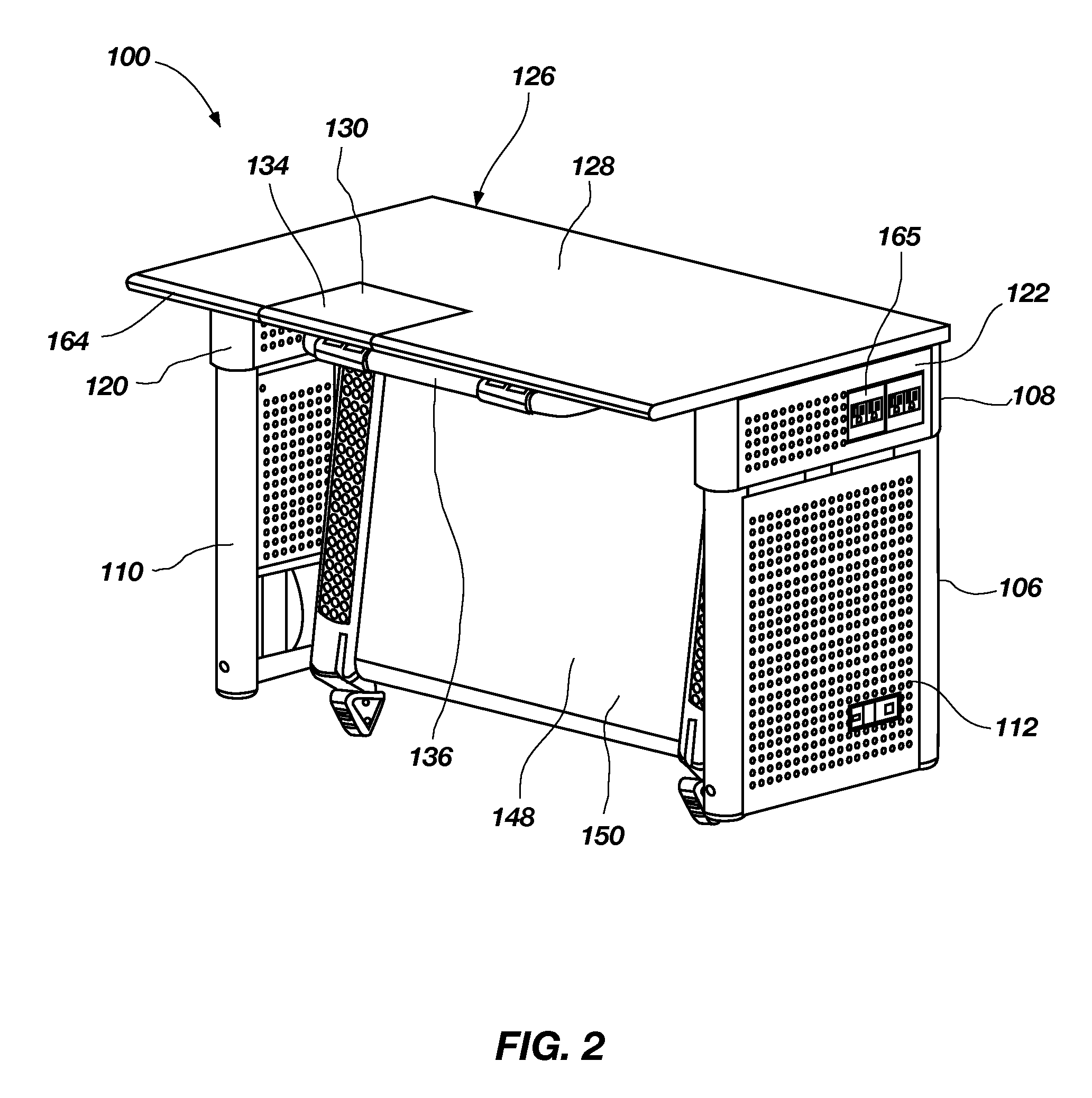 Mid-deck hinged foldable treadmill deck