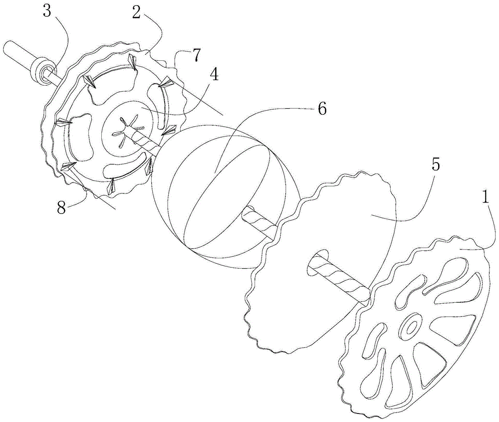 A composite cranial base repair fixer