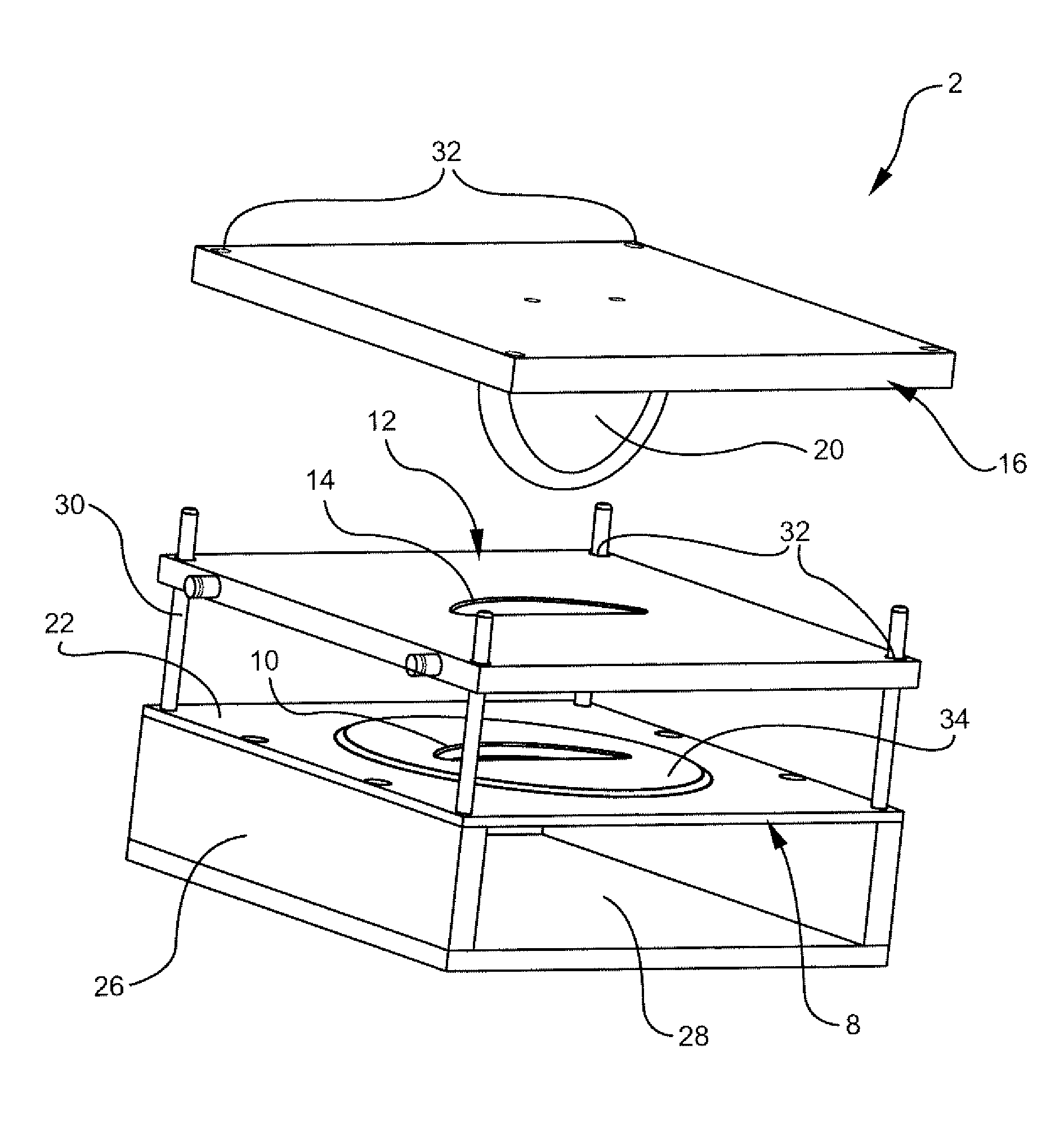 Preformed support device and method and apparatus for manufacturing the same