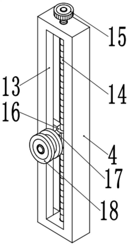 Experimental device for friction force research and use method thereof