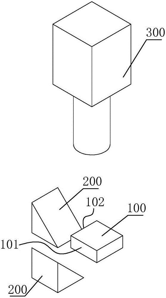 Non-coplanar image acquisition device