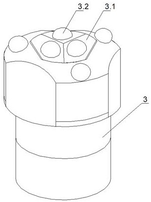 Method for constructing advance support anchor rod on tunnel face of soft rock section with hole easy to collapse