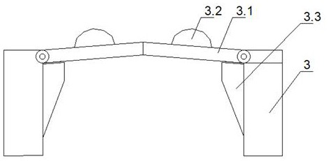 Method for constructing advance support anchor rod on tunnel face of soft rock section with hole easy to collapse