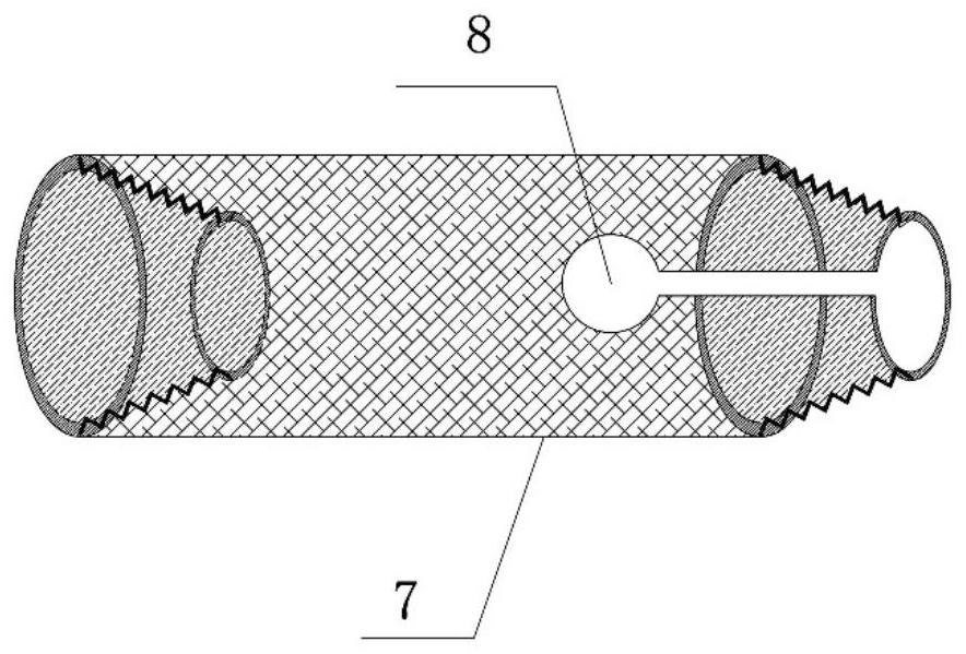 Rapid installation device and method for cables in drilling rod based on horizontal directional drilling investigation