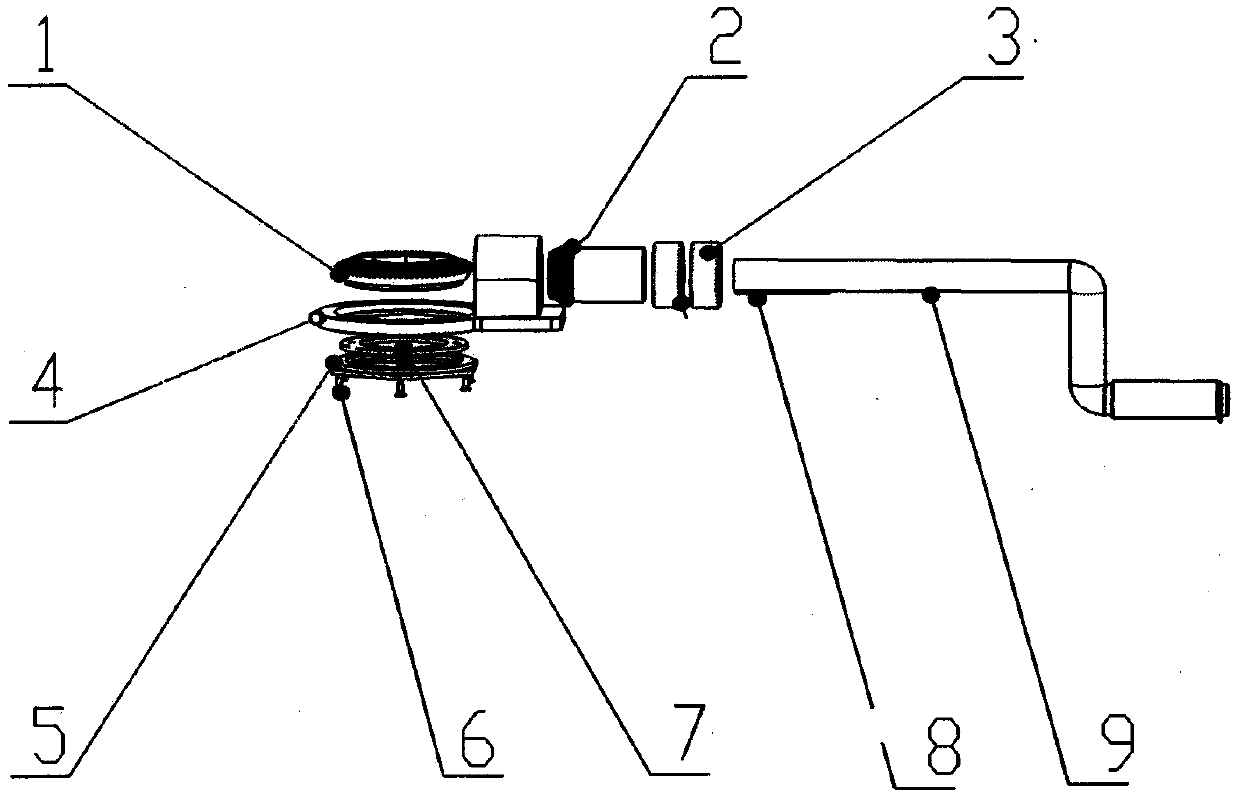 Wrench used in narrow space