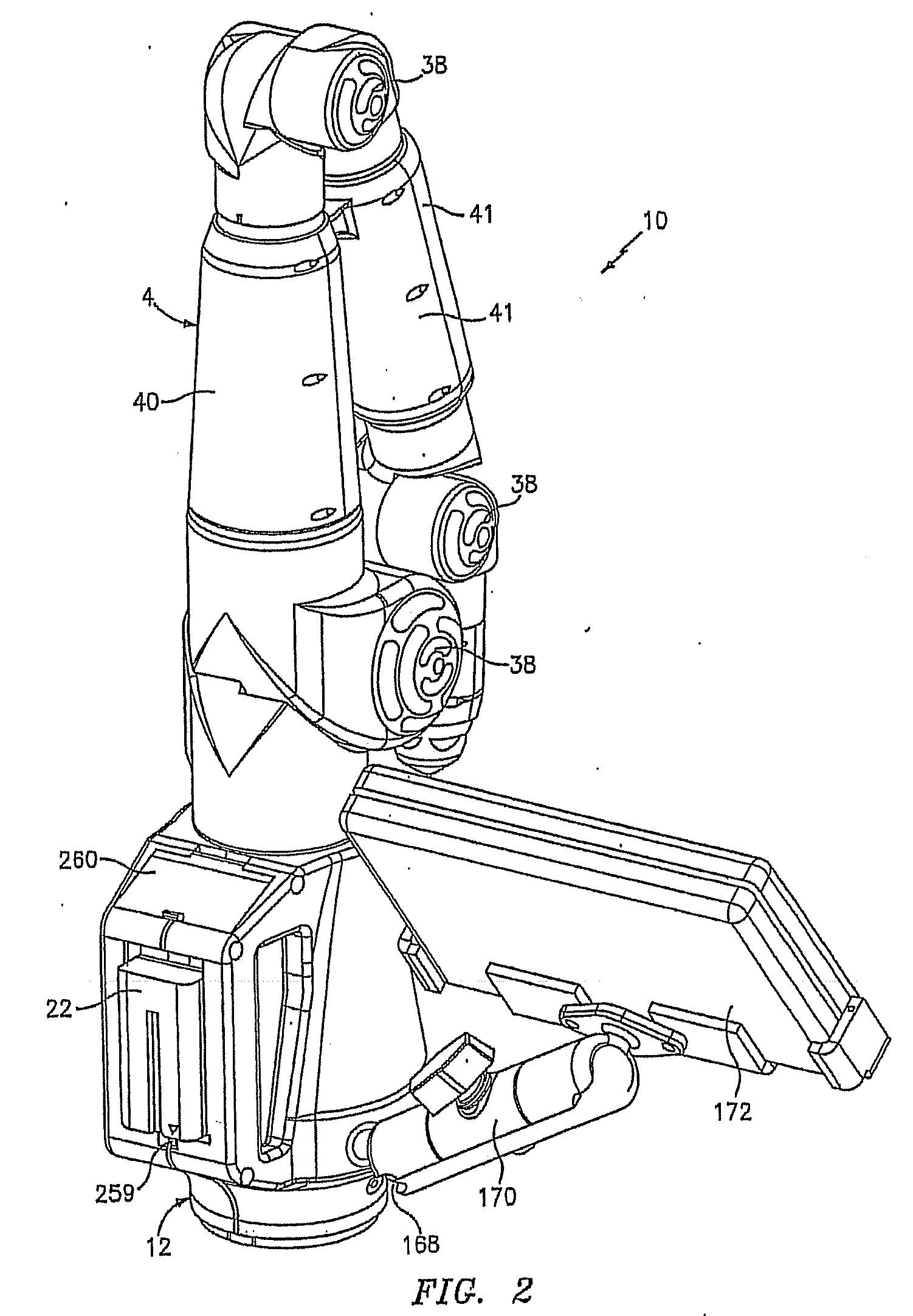 Portable coordinate measurement machine with integrated line laser scanner