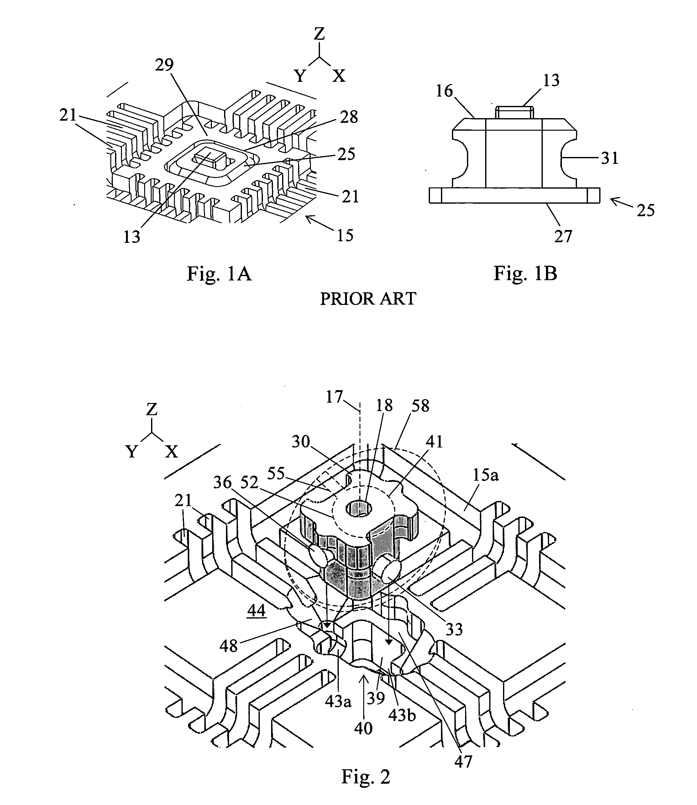 Contact insert for a microcircuit test socket