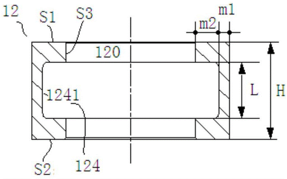 Piston of rotary compressor and rotary compressor with same and multistage compressor with same