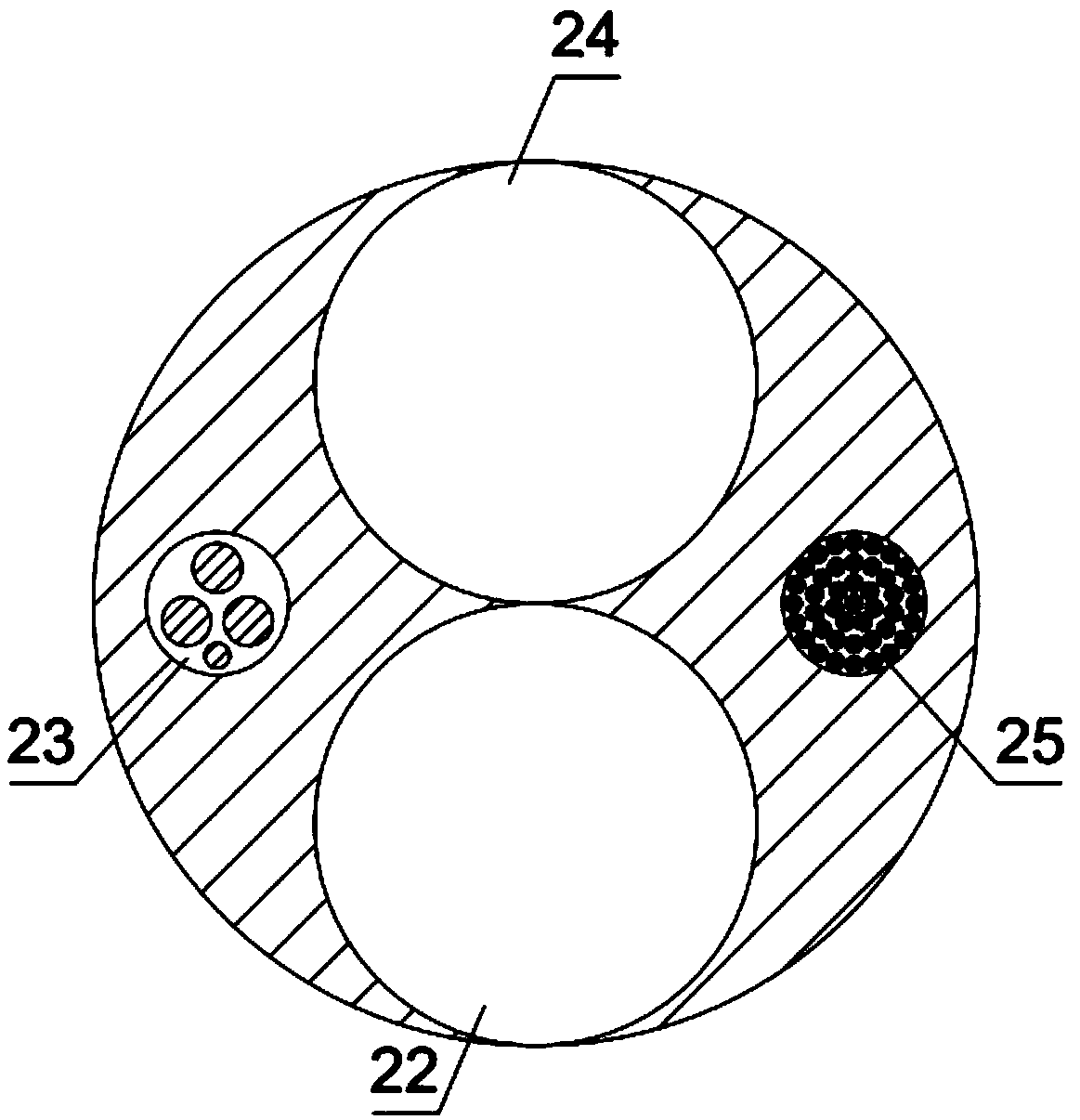 Mining device and method for continuously exploiting marine natural gas hydrates