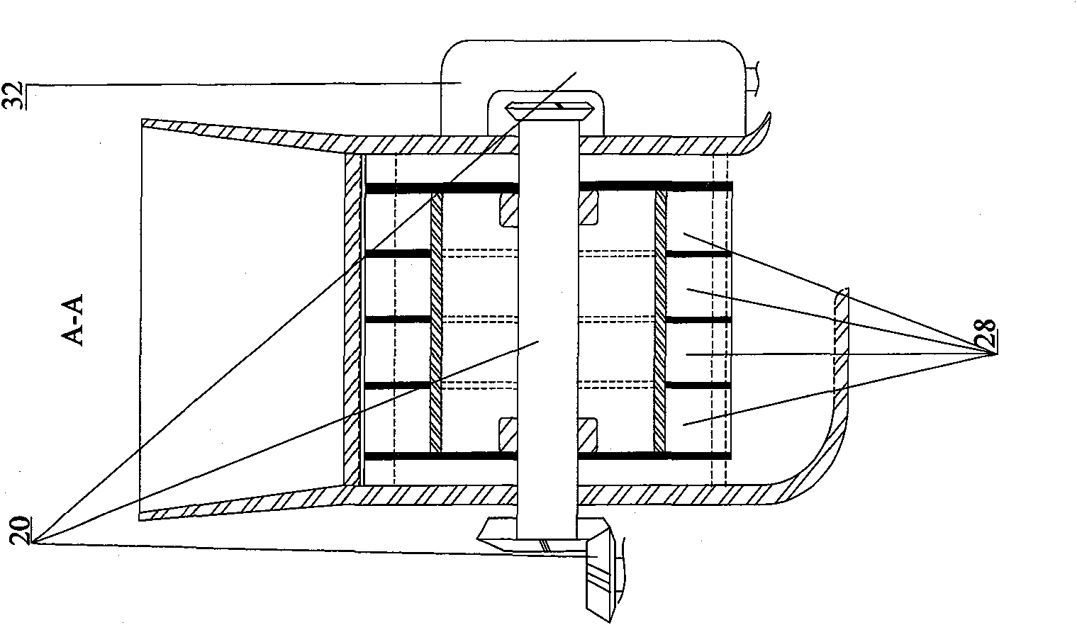 Impeller of wind-air engine and wind-air engine
