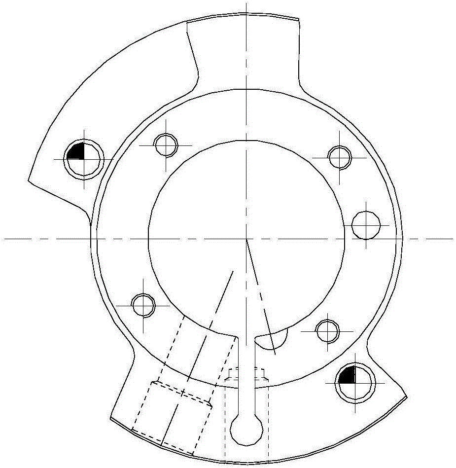 Air cylinder, slip sheet spring fixing structure and rotary compressor